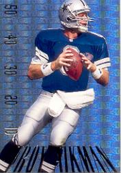 1995 SkyBox Premium Paydirt Gold #PD1 Troy Aikman