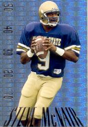 1995 SkyBox Premium Paydirt Gold #PD4 Steve McNair