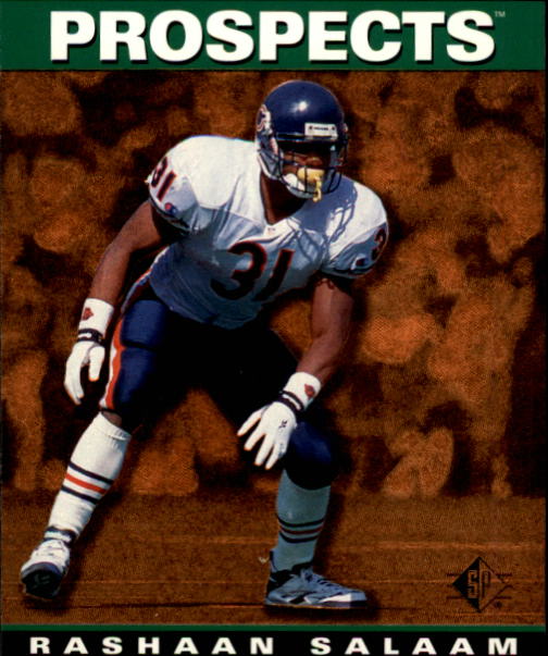 1995 SP #12 Rashaan Salaam RC
