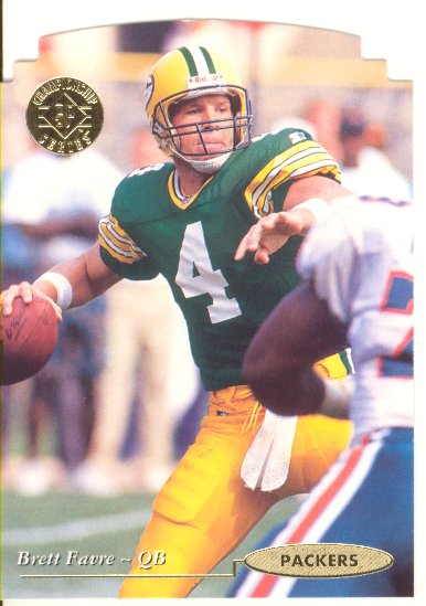 1995 SP Championship Die Cuts #111 Brett Favre