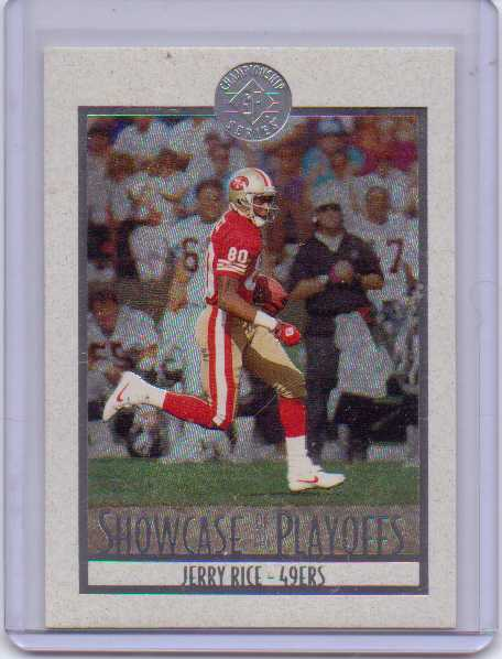 1995 SP Championship Playoff Showcase #PS2 Jerry Rice