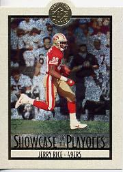 1995 SP Championship Playoff Showcase Die Cuts #PS2 Jerry Rice