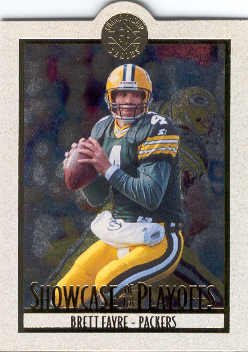 1995 SP Championship Playoff Showcase Die Cuts #PS6 Brett Favre