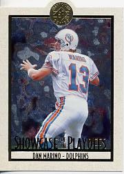 1995 SP Championship Playoff Showcase Die Cuts #PS12 Dan Marino front image