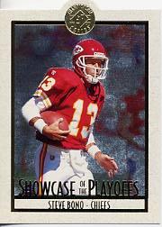 1995 SP Championship Playoff Showcase Die Cuts #PS13 Steve Bono