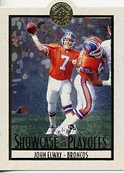 1995 SP Championship Playoff Showcase Die Cuts #PS18 John Elway