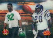 1995 Sportflix Man 2 Man #8 N.Means/R.Watters