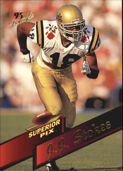 1995 Superior Pix Autographs #75 J.J. Stokes/1000