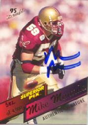 1995 Superior Pix Autographs #109 Mike Mamula/4000