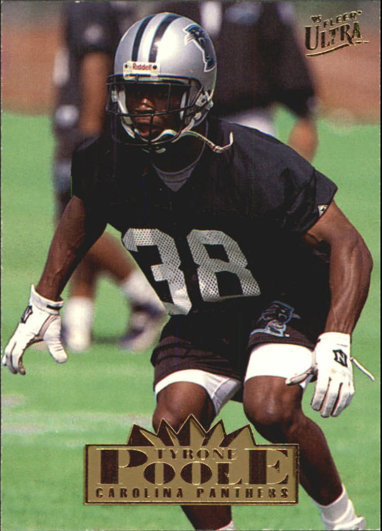 1995 Ultra #38 Tyrone Poole RC