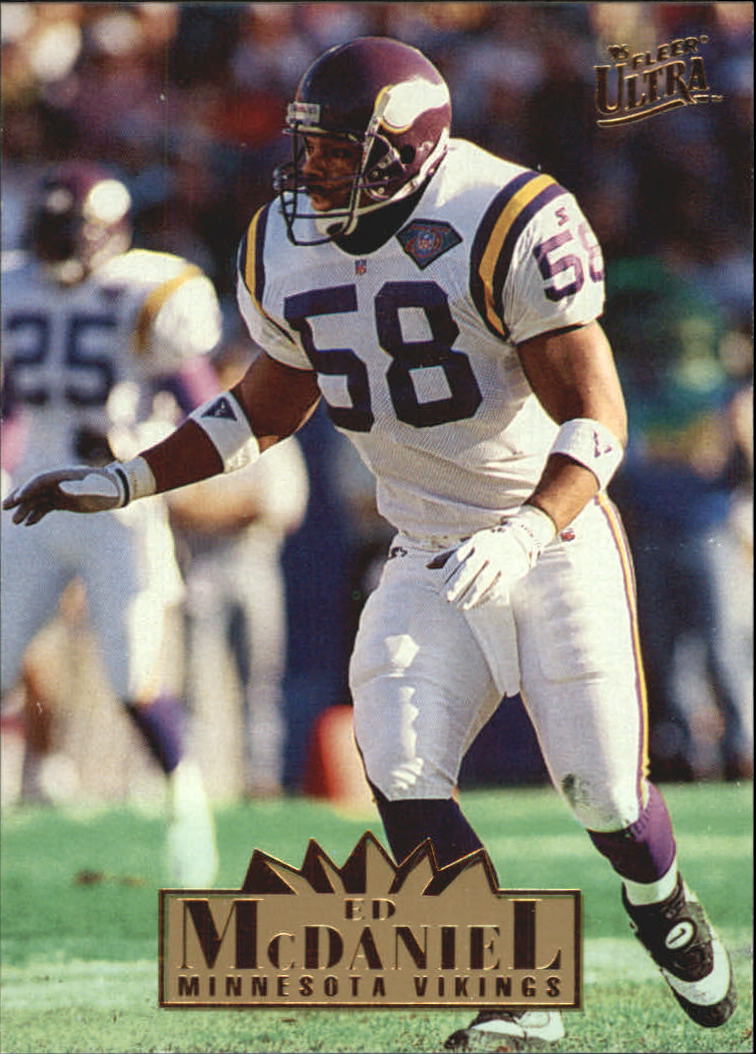 1995 Ultra #188 Ed McDaniel