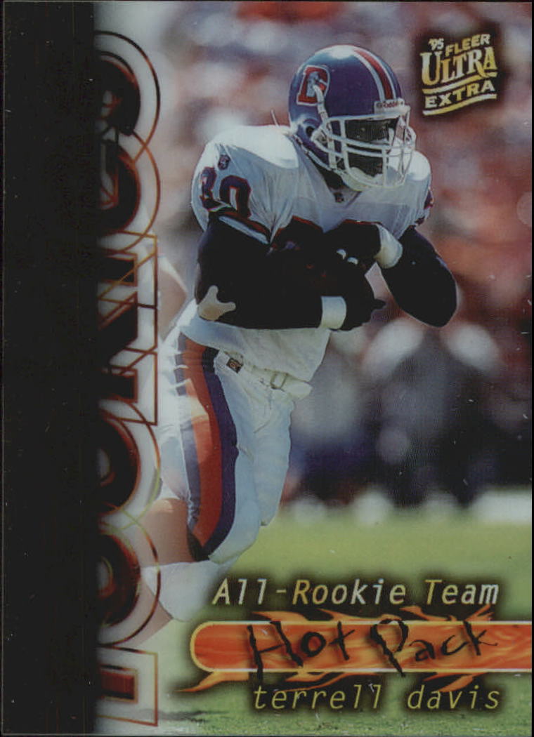 1995 Ultra All-Rookie Team Hot Pack #2 Terrell Davis
