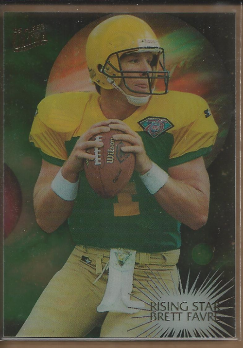 1995 Ultra Rising Stars #6 Brett Favre