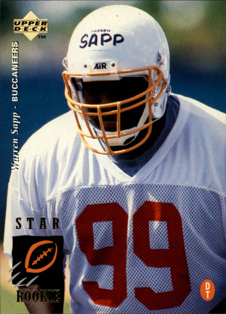 1995 Upper Deck #12 Warren Sapp RC