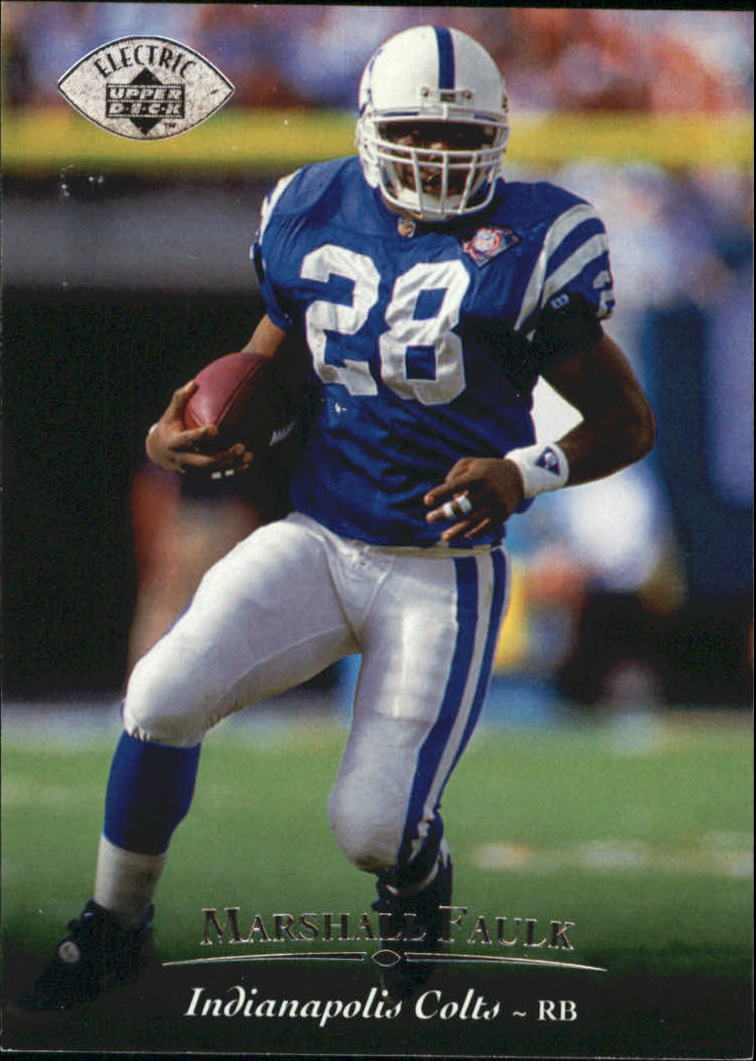 1995 Upper Deck Electric Silver #74 Marshall Faulk