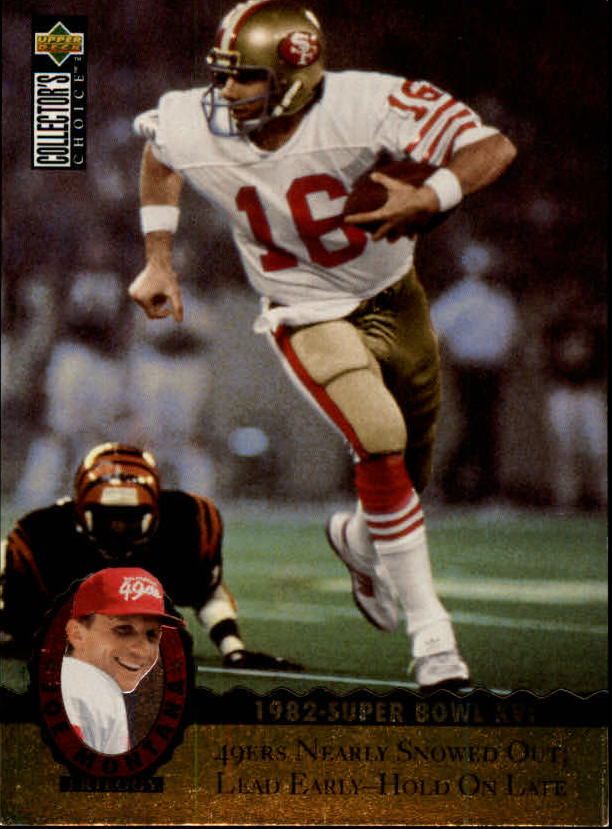 1995 Upper Deck Joe Montana Trilogy #MT5 Joe Montana