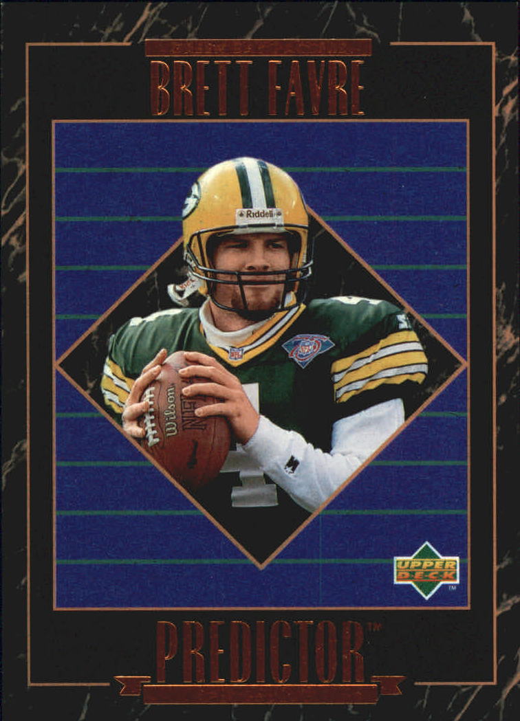 1995 Upper Deck Predictor League Leaders #RP6 Brett Favre W2