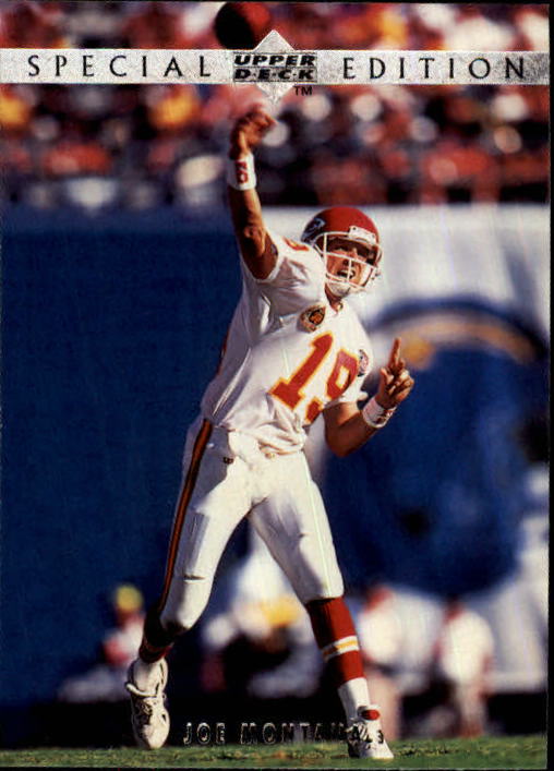 1995 Upper Deck Special Edition #SE14 Joe Montana