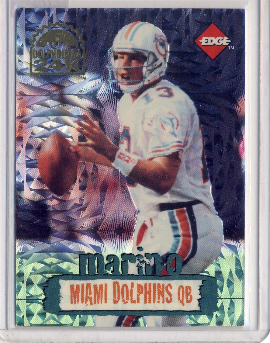 1996 Collector's Edge Dolphinbilia Preview #DB127 Dan Marino 24K