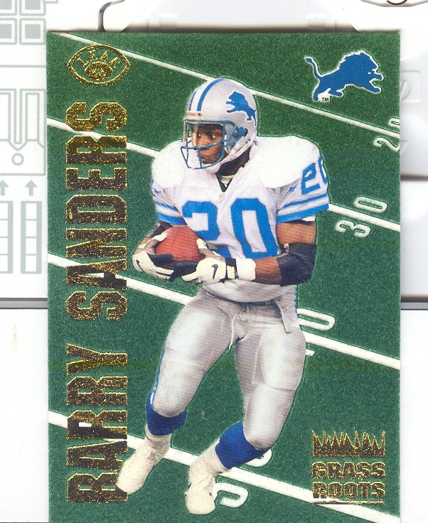 1996 Leaf Grass Roots Promos #13 Barry Sanders