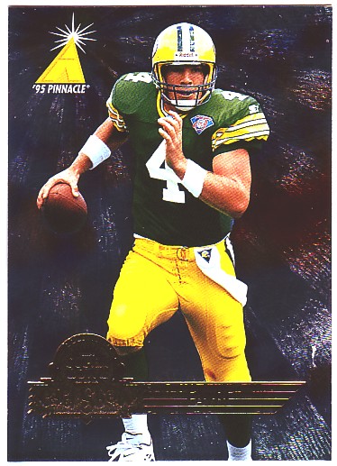 1996 Pinnacle Super Bowl Card Show #6 Brett Favre