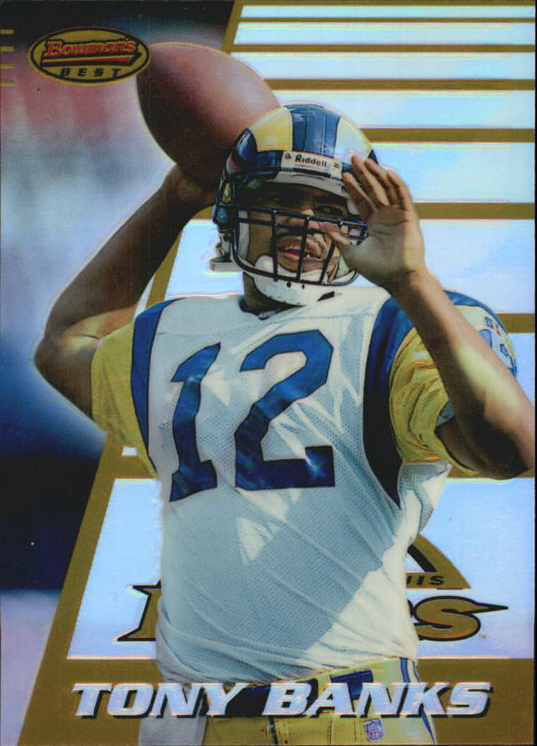 1996 Bowman's Best Refractors #136 Tony Banks