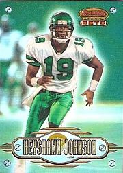 1996 Bowman's Best Bets Refractors #1 Keyshawn Johnson