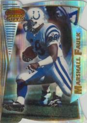 1996 Bowman's Best Cuts Atomic Refractors #6 Marshall Faulk