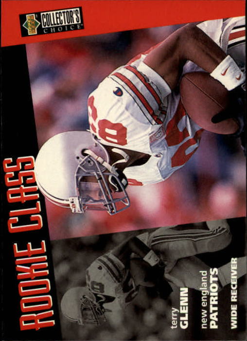 1996 Collector's Choice #8 Terry Glenn RC