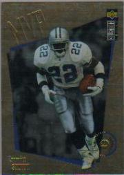 1996 Collector's Choice MVPs Gold #M12 Emmitt Smith
