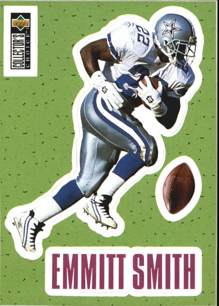 1996 Collector's Choice Stick-Ums #S21 Emmitt Smith