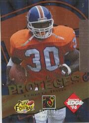 1996 Collector's Edge Proteges #5 T.Davis/M.Faulk