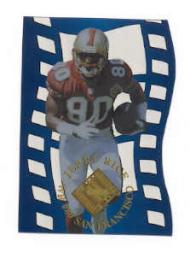1996 Collector's Edge Advantage Crystal Cuts #CC7 Jerry Rice