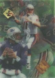 1996 Collector's Edge Advantage Video #V17 Drew Bledsoe