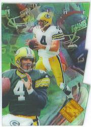 1996 Collector's Edge Advantage Video Die Cuts #V1 Brett Favre