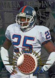 1996 Collector's Edge Advantage Super Bowl Game Ball #SB36 Mark Collins
