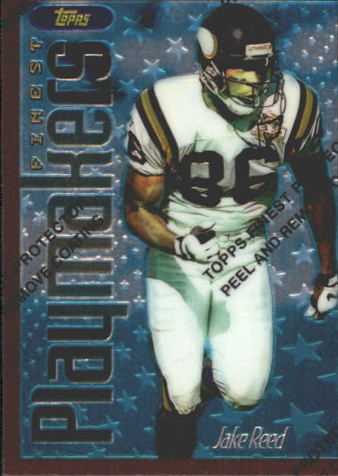 1996 Finest #52 Jake Reed B