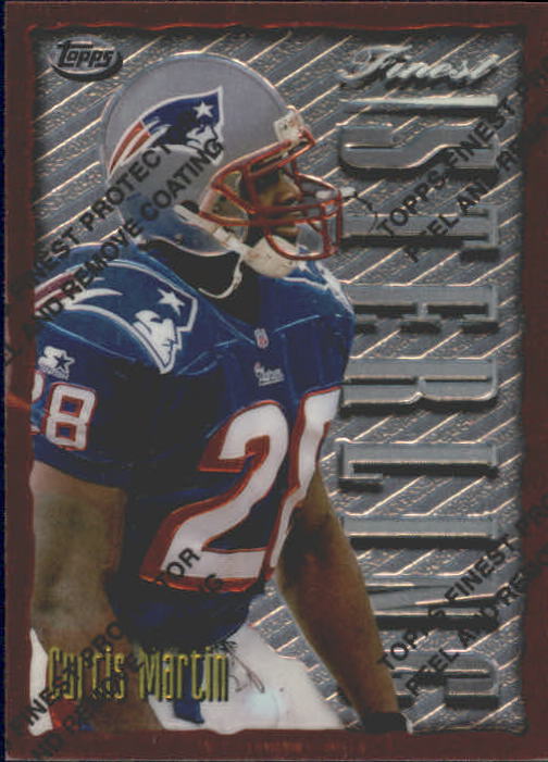 1996 Finest #95 Curtis Martin B