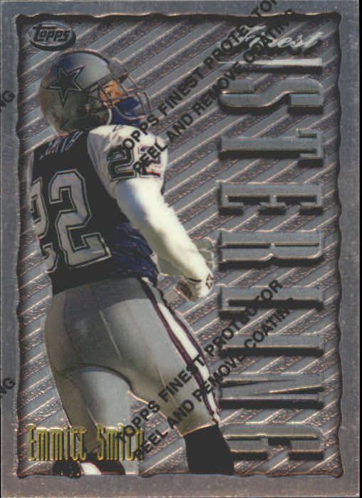 1996 Finest #265 Emmitt Smith S