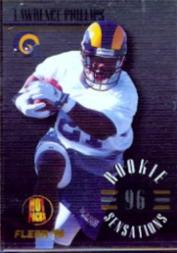 1996 Fleer Rookie Sensations Hot Pack #10 Lawrence Phillips