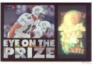 1996 Laser View Eye on the Prize #6 Dan Marino
