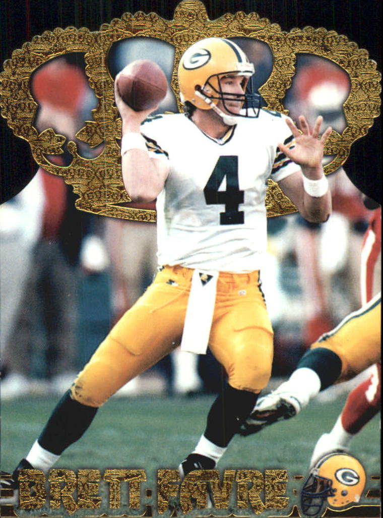 1996 Pacific Gold Crown Die Cuts #9 Brett Favre