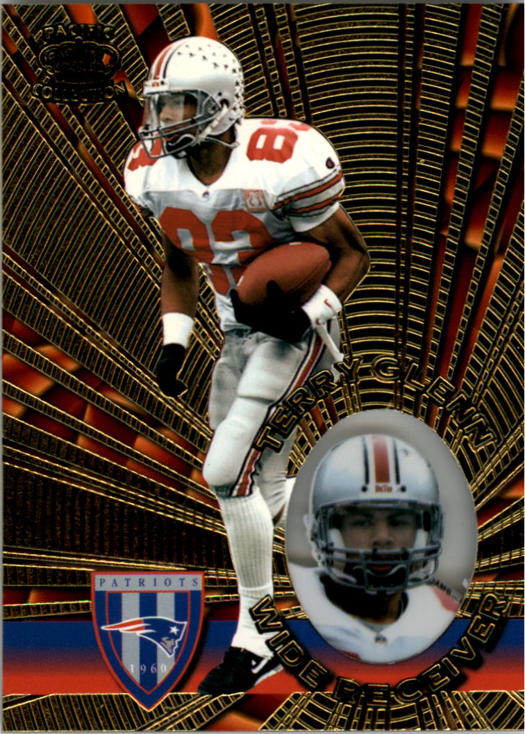 1996 Pacific Invincible #88 Terry Glenn RC