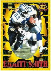 1996 Pacific Invincible Smash Mouth #46 Emmitt Smith