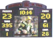 1996 Pacific Litho-Cel Moments in Time #MT11 Brett Favre