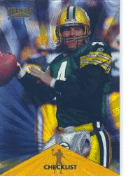 1996 Pinnacle Trophy Collection #196 Brett Favre CL