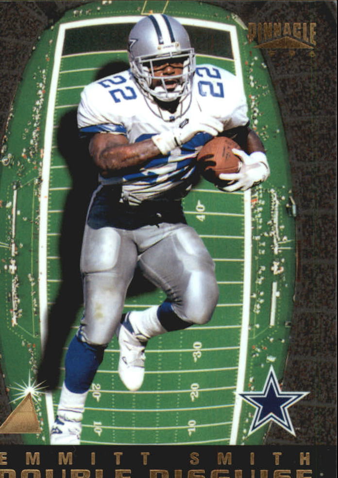 1996 Pinnacle Double Disguise #3 E.Smith/B.Favre