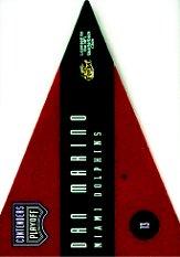1996 Playoff Contenders Pennants #13 Dan Marino P back image