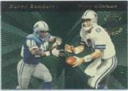 1996 Playoff Illusions Optical Illusions #2 T.Aikman/B.Sanders