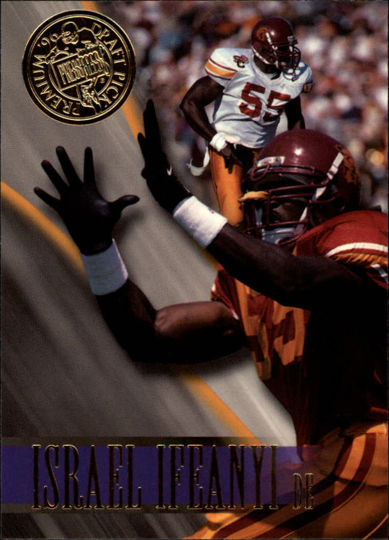 1996 Press Pass #27 Israel Ifeanyi